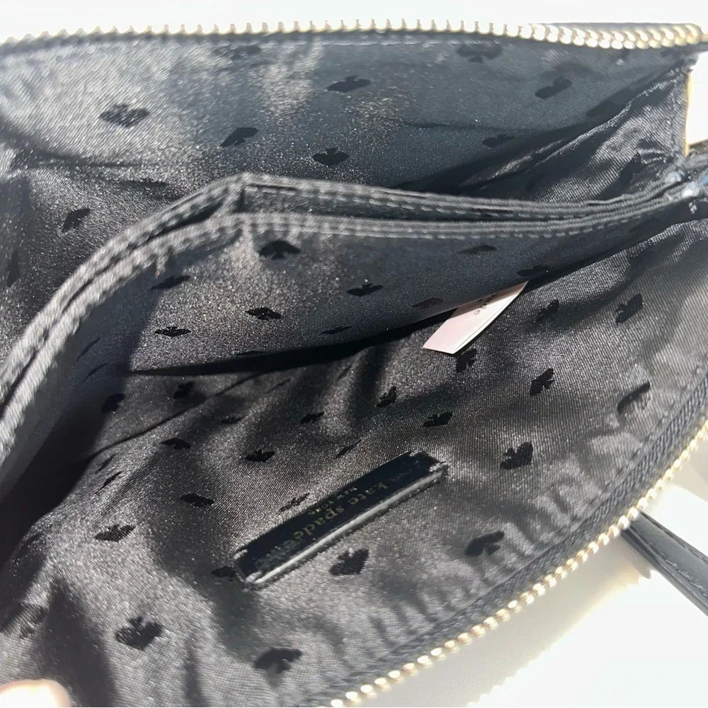 Kate Spade New York Triple Gusset Crossbody Bag with Dawn Paper Rose Print